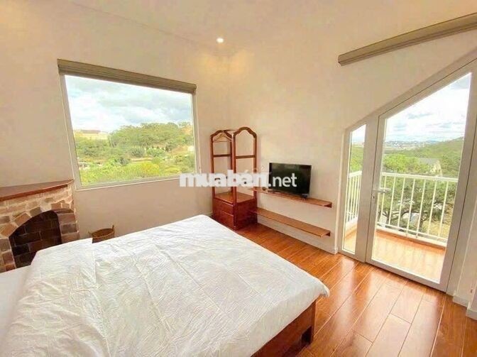 CHO THUÊ VILLA 3PN, PHONG CÁCH GỖ, VIEW RỪNG THÔNG - ANKROET ĐÀ LẠT