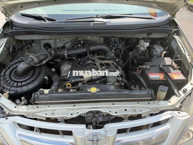 Toyota Innova 2007 2.0G Số sàn 8 chỗ Ghi-bạc