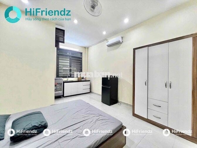 TRỐNG SẴN STUDIO - ĐẦY ĐỦ NỘI THẤT NGAY KHU BÀU CÁT - ĐỒNG ĐEN