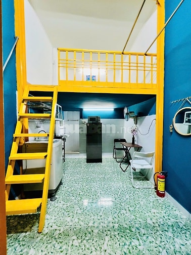 Nguyên căn nhỏ xinh 1 pN tách bếp Q1 đủ tiện nghi giá 5tr5 