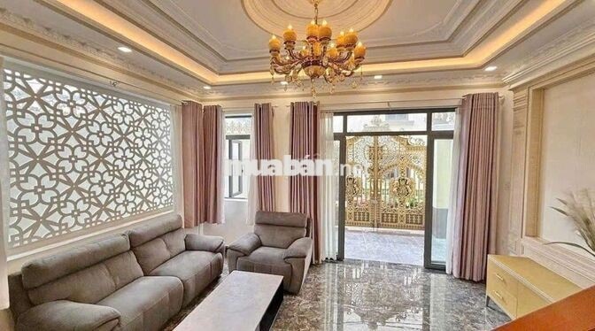 Biệt Thự 1 Trệt 2 Lầu 4PN 5WC 7x12m KDC Lê Thị Chợ Quận 7