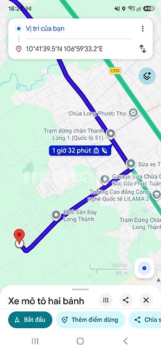 1,217 ha đ nhựa 8m ngã 3 B Cạn + QL51,1km, L Phước, Long Thành ĐN