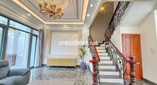 Biệt Thự 1 Trệt 2 Lầu 4PN 5WC 7x12m KDC Lê Thị Chợ Quận 7