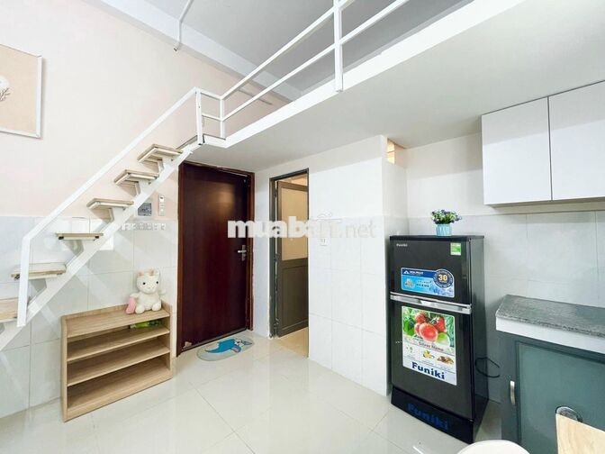 PHÒNG GÁC LỬNG THOÁNG FULL TIỆN NGHI GẦN BỆNH VIỆN HOÀN MỸ