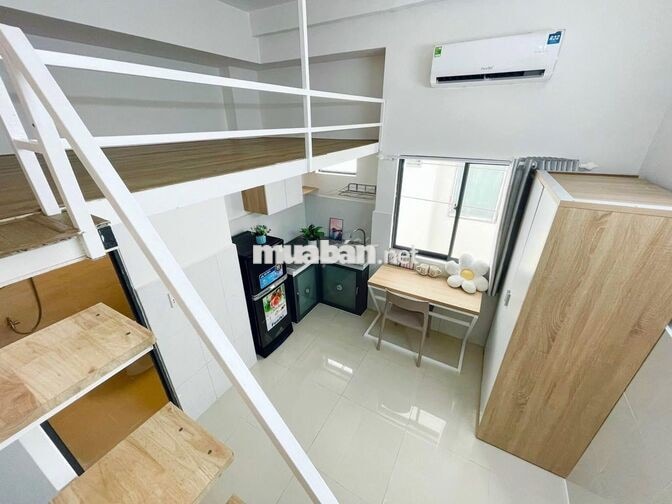 PHÒNG GÁC LỬNG THOÁNG FULL TIỆN NGHI GẦN BỆNH VIỆN HOÀN MỸ