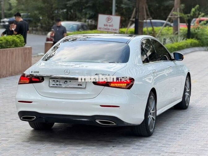 Mercedes E300 AMG 2022 E-Class 58.000 km Trắng