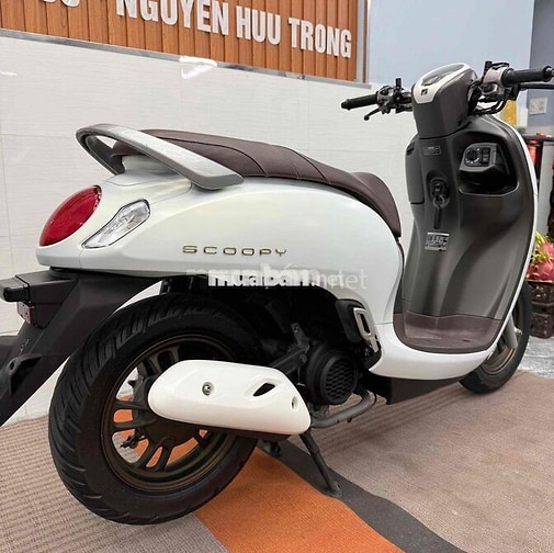 Honda Scoopy 2024 Trắng Nhám Hồ Sơ Cầm Tay