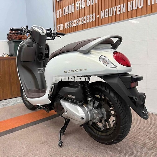 Honda Scoopy 2024 Trắng Nhám Hồ Sơ Cầm Tay