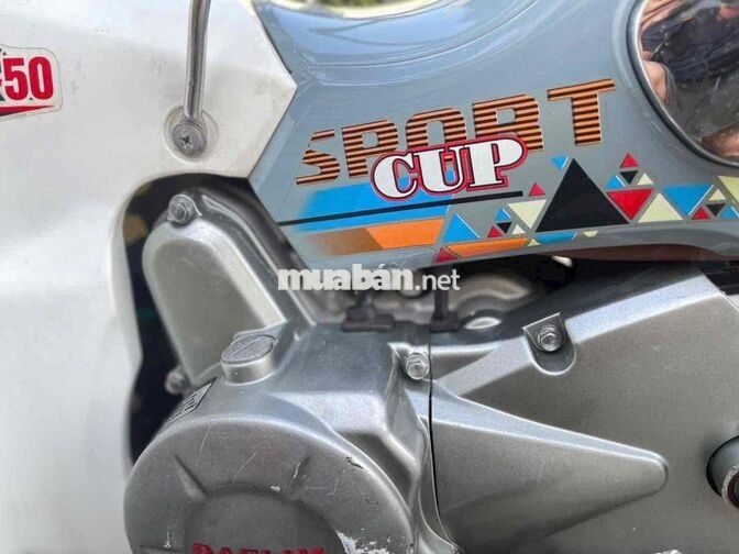 Daelim Cub 50cc Xám trắng