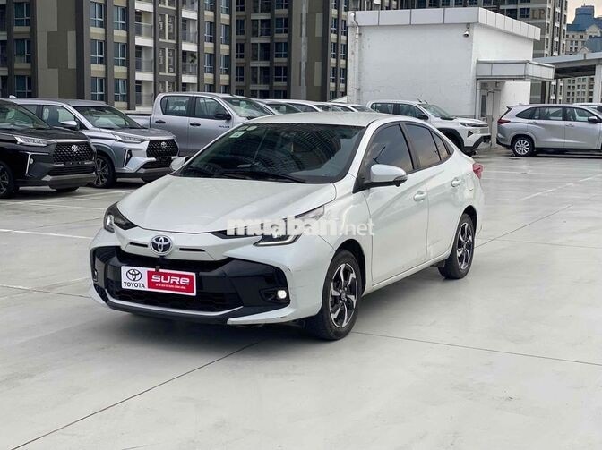 Toyota Vios 2025 1.5E CVT 59000km Trắng