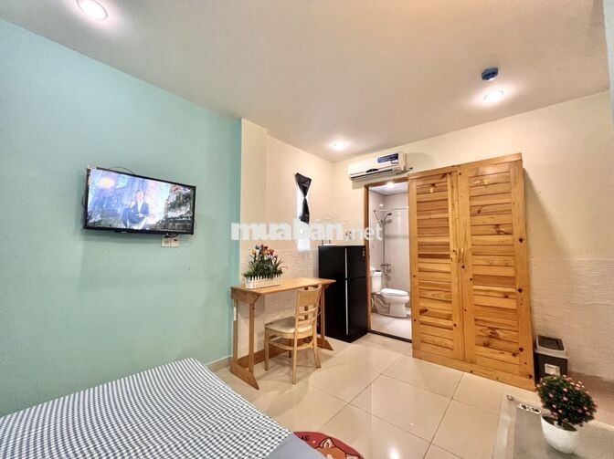 STUDIO 25M2 NGAY COOP MART NHIÊU LỘC, NGÃ 4 TRẦN QUANG DIỆU 