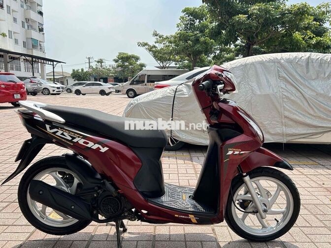Honda Vision 2016 màu đỏ biển thành phố chính chủ!