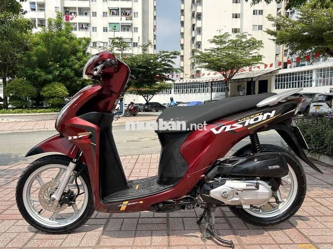 Honda Vision 2016 màu đỏ biển thành phố chính chủ!