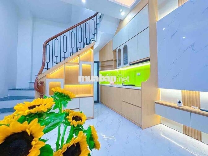 Bán nhà mới Khâm Thiên-Thiết kế,NT hiện đại-Sổ 25m*5T;3N;4VS-Hơn 5tỷ
