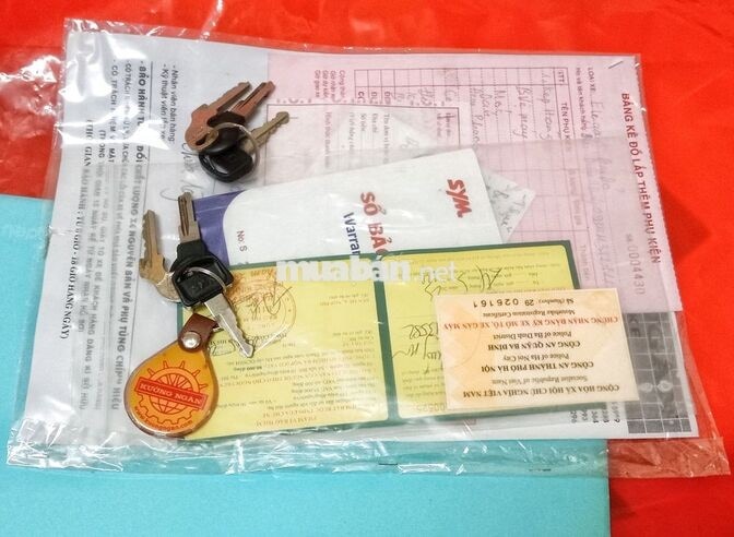 Xe máy chính chủ gia đình mua mới tinh tại hãng 