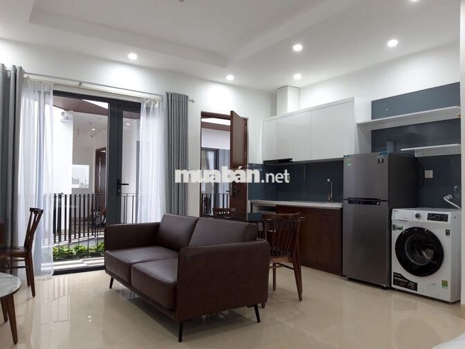 Căn hộ Studio, 32m2, có ban công, cách biển 700m