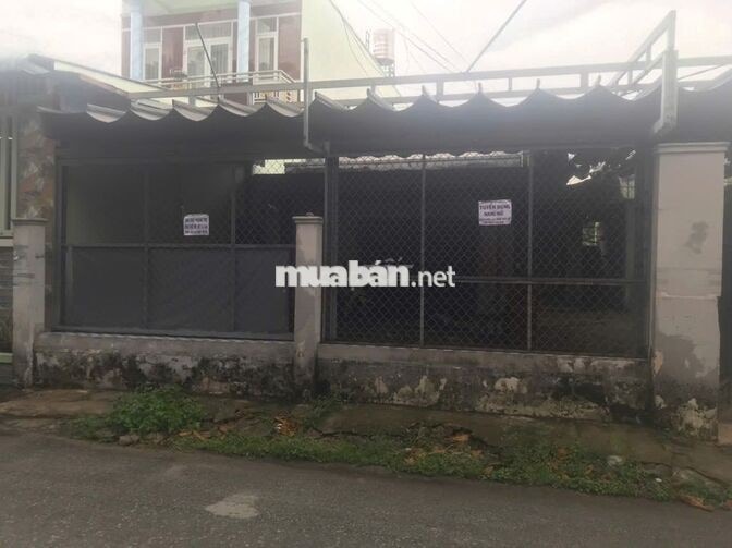 Mặt tiền kinh doanh 65m2, ngang 6,5m, trường THCS Hóc Môn, phòng trọ