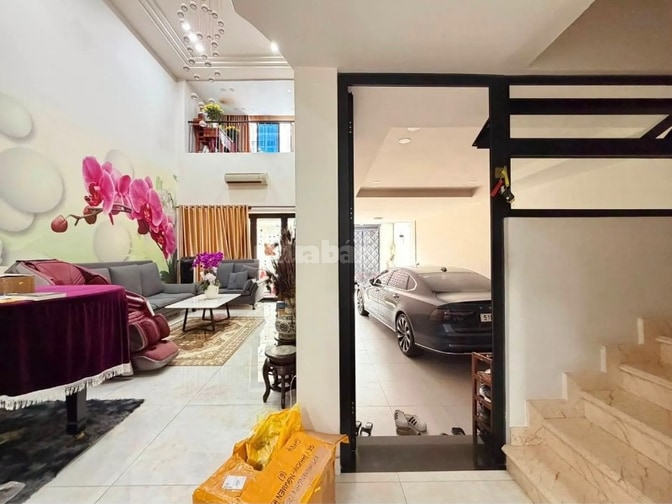 Biệt thự 3 lầu tuyệt đẹp Cao cấp mặt tiền hẻm xe hơi 6m khu VIP Lam Sơ