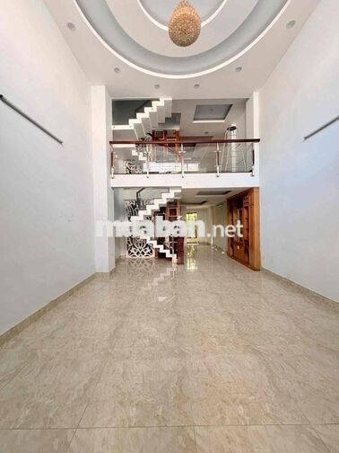 Cho Thuê Nhà DT 5x16 1Trệt 1Lửng 2Lầu 4Pn 5Wc Sân Hẻm Xe Tải