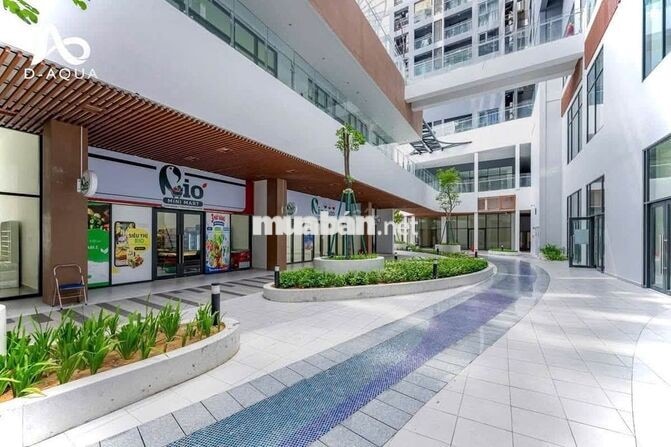 Cho thuê CH D-aqua 2PN/54m2 nhà mới đẹp, có sân phơi riêng