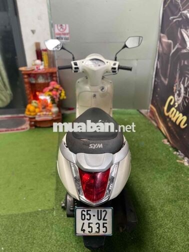 SYM Atila Fi 2010 màu trắng
