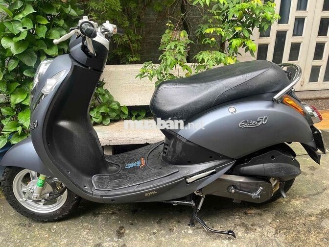SYM Elite 50cc màu Xám