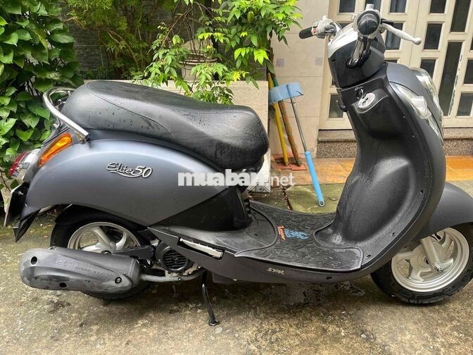 SYM Elite 50cc màu Xám
