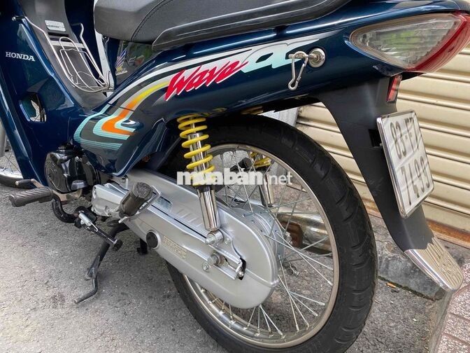 Honda Wave Alpha 2002 màu Xanh