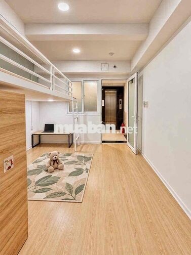 Gác cửa sổ sáng thang máy, Âu dương lân q8 ngay cầu Chữ Y sát quận 5