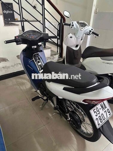 Honda Wave Alpha 2024 110cc 13000km Trắng xanh