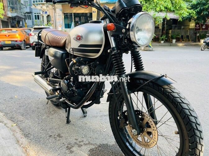 Kawasaki W175 SE Bạc đen cần bán 