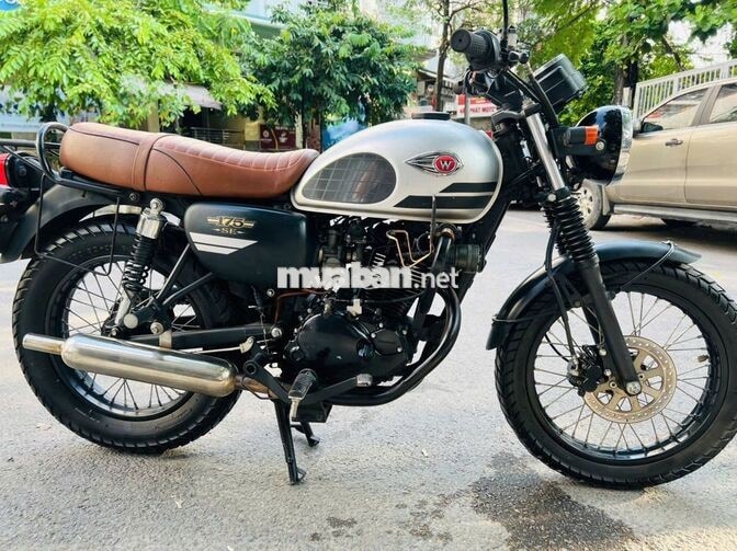 Kawasaki W175 SE Bạc đen cần bán 