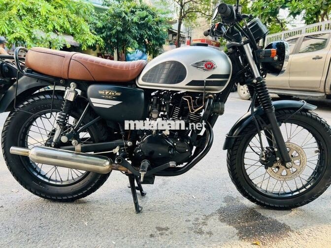 Kawasaki W175 SE Bạc đen cần bán 