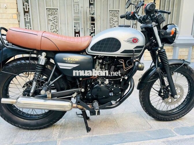 Kawasaki W175 SE Bạc đen cần bán 