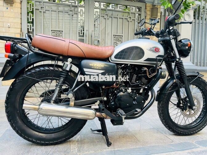 Kawasaki W175 SE Bạc đen cần bán 