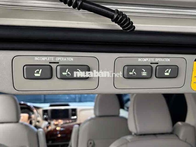 Toyota Sienna Model 2012 Limited 3.5, 100.000 mil