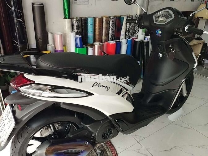 Piaggio Liberty 2020 28.000km trắng đen
