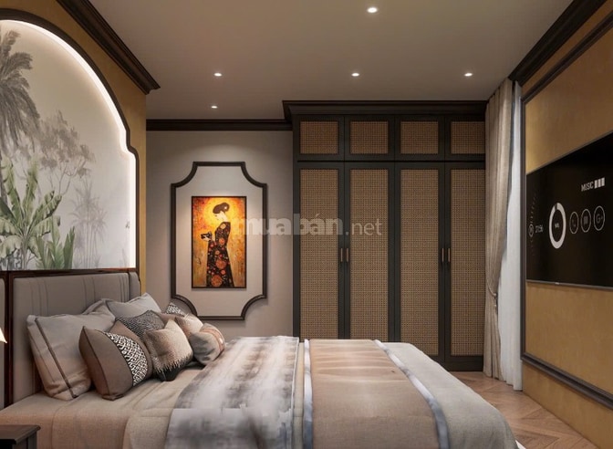 Cho thuê căn hộ 3PN2WC (OS5) - Full nội thất Indochine
