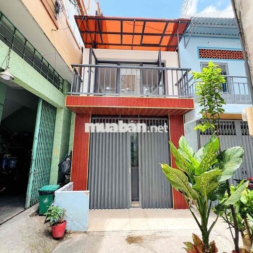 Nhà Mới Hẻm Âu Cơ Q.11. DT:3.8 X 14m trệt lầu 3PN 2WC