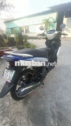 Yamaha Nouvo 5 Fi màu Xanh Trắng