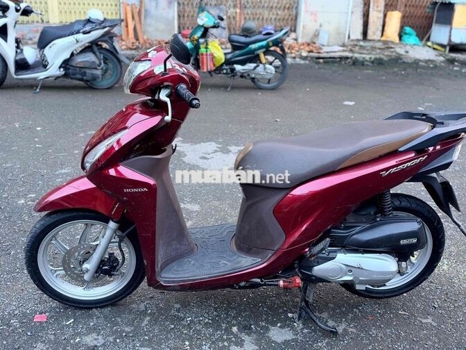 Honda Vision 2020 màu Đỏ