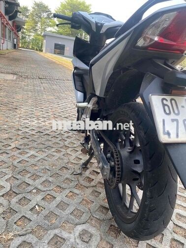 Honda Winner Bạc đen trắng biển 60gtdd