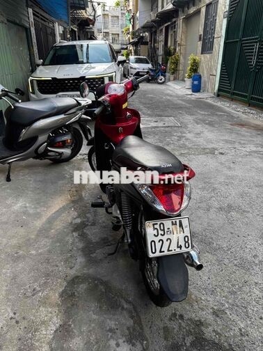 SYM Angela 50 2018 Đen đỏ bs sài gòn