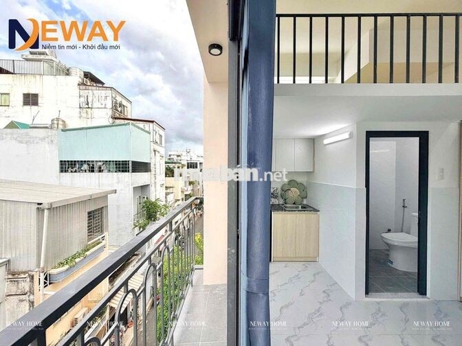 TRỐNG SẴN DUPLEX - BAN CÔNG - 3 PHÚT QUA ĐH VĂN HIẾN - ĐỒNG ĐEN