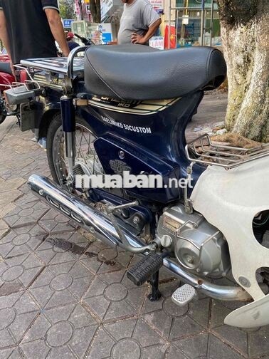 Xe máy Daelim Cub 50cc Xanh dương