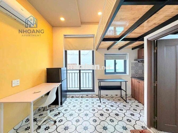 Cho thuê căn hộ duplex có gác ban công full nt Nguyễn Tri Phương Q10