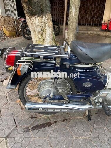 Xe máy Daelim Cub 50cc Xanh dương