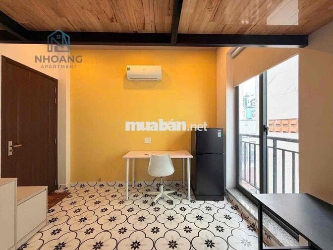 Cho thuê căn hộ duplex có gác ban công full nt Nguyễn Tri Phương Q10