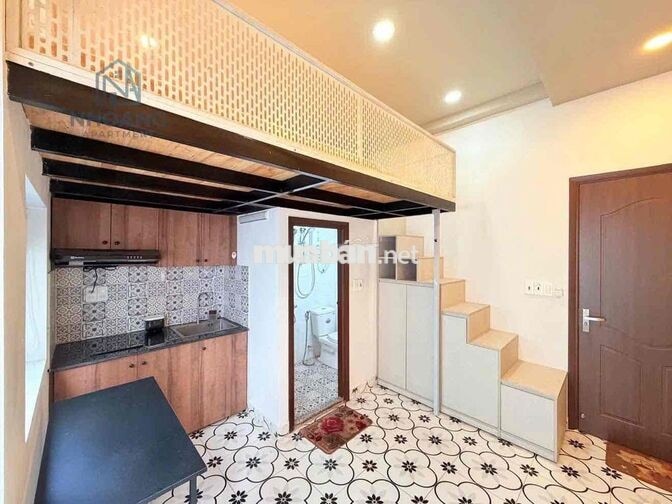 Cho thuê căn hộ duplex có gác ban công full nt Nguyễn Tri Phương Q10