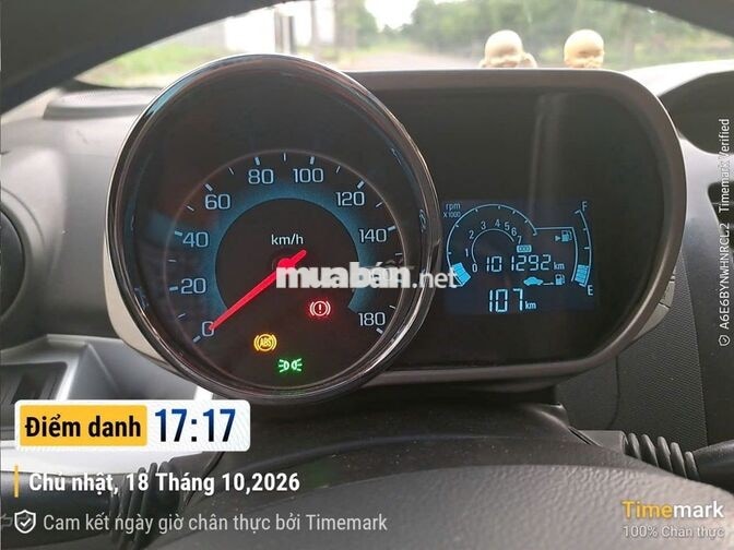 Chevrolet Spark 2015 LTZ Xanh ngọc